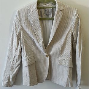 Seersucker blazer